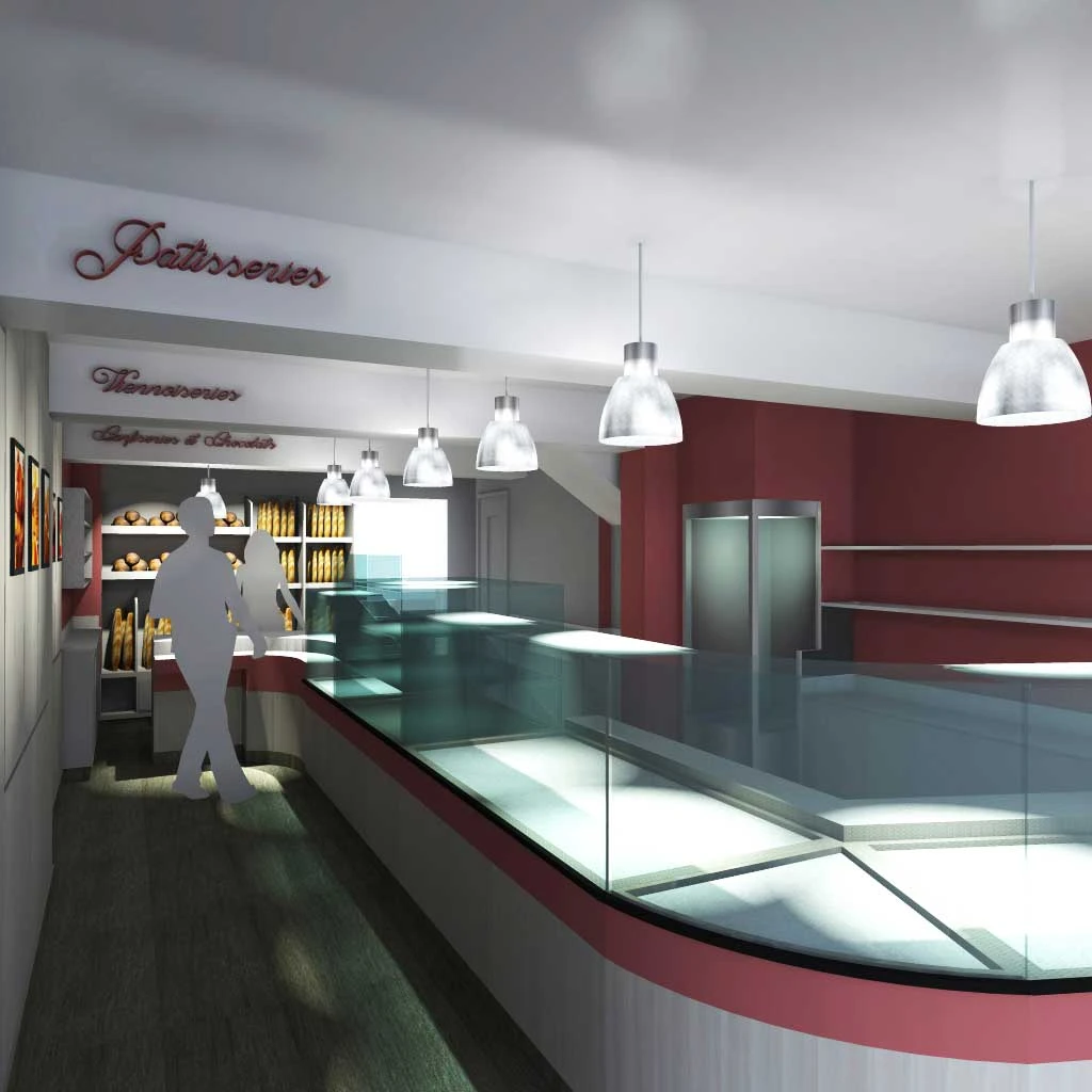 Intérieur patisserie vue 1