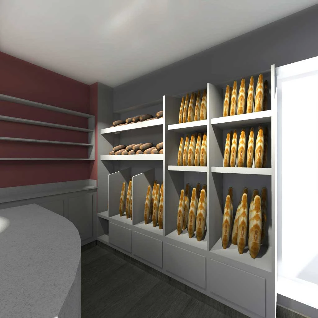 Intérieur patisserie vue 2